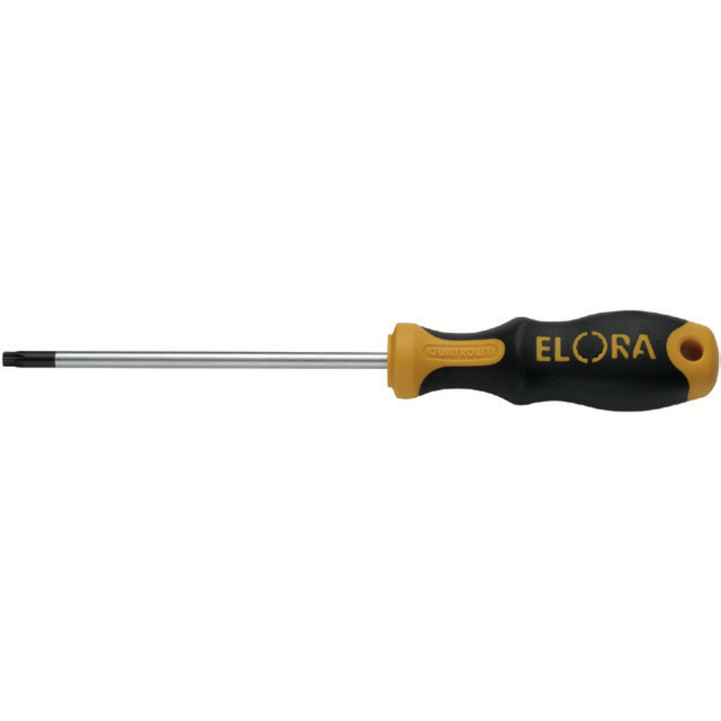 ELORA 761TTX SCREWDRIVER WITH BORE HOLE IN TIP