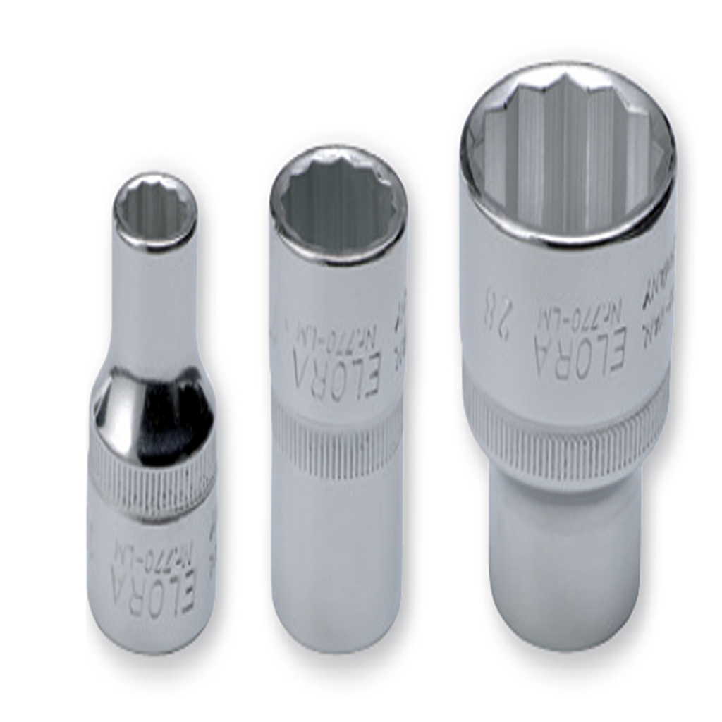 ELORA 770-LW 1/2" BI-HEXAGON SOCKET INCHES