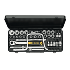 ELORA 770-LXZNU/ZNK 1/2" BI-HEXAGON SOCKET SET METRIC 31PCS