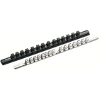 ELORA 770-MKL 1/2" SOCKET RAIL 14 SHIFTABLE SOCKET CLIPS