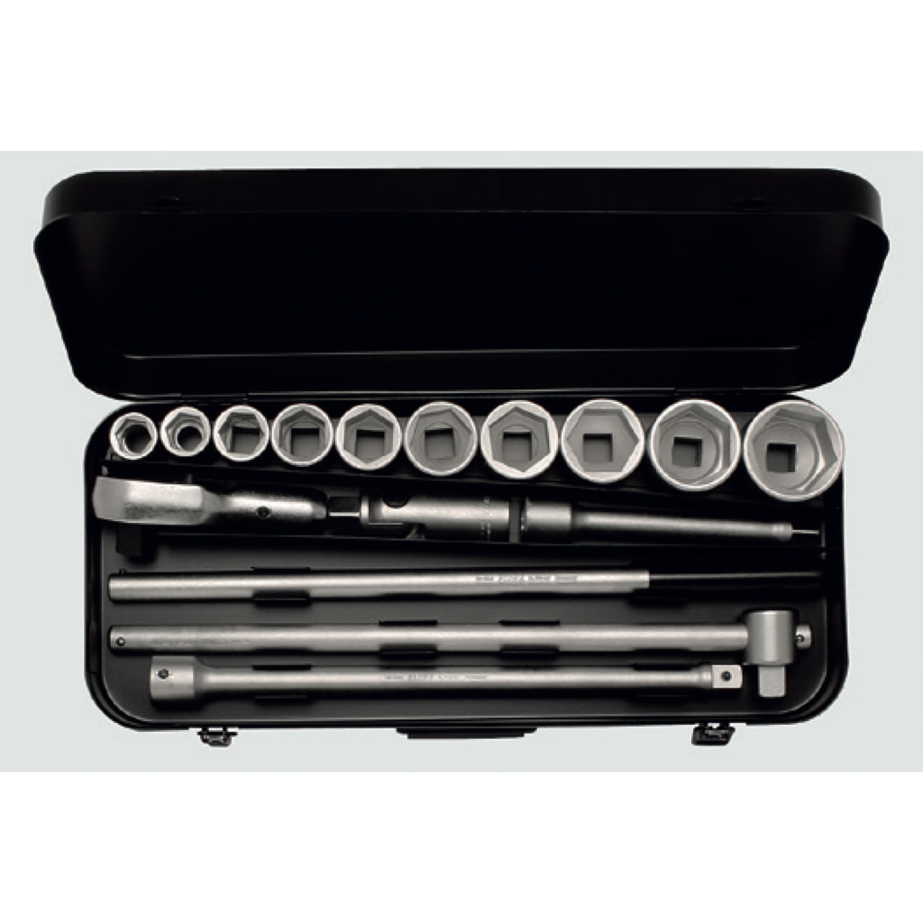 ELORA 770-S10 KA 3/4" BI-HEXAGON SOCKET SET INCHES 16PCS