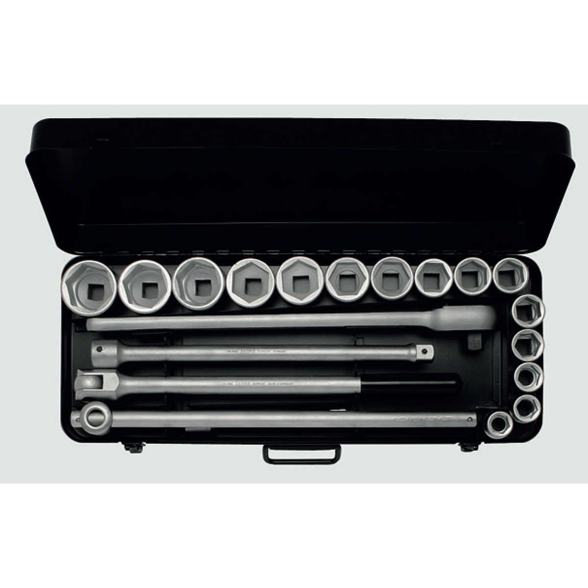 ELORA 770-S15 AZ 3/4" BI-HEXAGON SOCKET SET INCHES 20PCS
