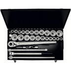 ELORA 770-S22 MAU 3/4" BI-HEXAGON SOCKET SET INCHES 32 PCS
