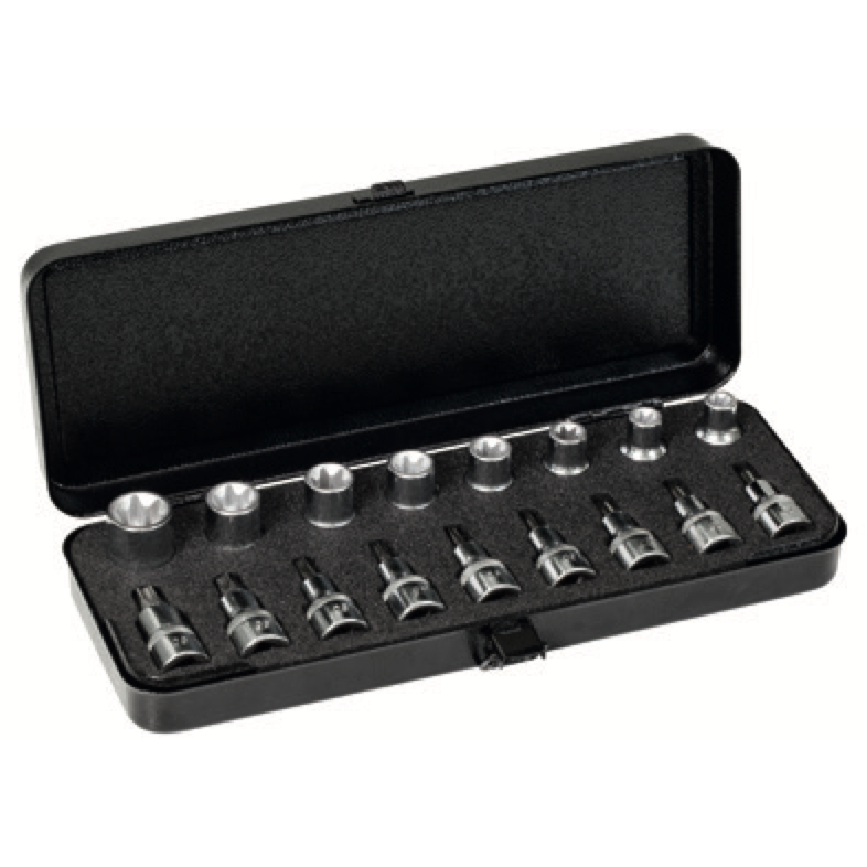 ELORA 770-TXE 1/2" TORX SOCKET SET 17PCS