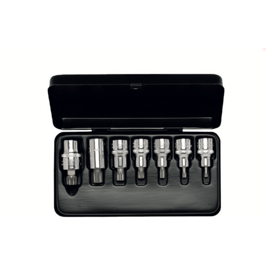ELORA 770-XZN 1/2" BI-HEXAGON SOCKET SET METRIC