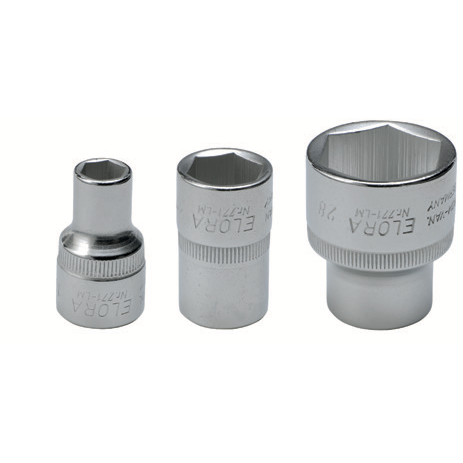 ELORA 771-LM 1/2" HEXAGON SOCKET METRIC