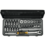 ELORA 771-LMITXU/XK 1/2" HEXAGON SOCKET SET METRIC 30PCS