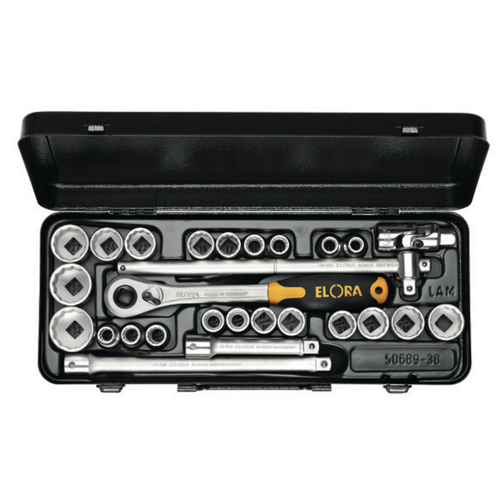 ELORA 771-OKLAMU 1/2" HEXAGON SOCKET SET INCHES