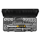 ELORA 771-OKLMK 1/2" HEXAGON SOCKET SET METRIC 25PCS