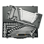 ELORA 771-RDS12MU COMBINATION SOCKET SET 1/2" HEXAGON METRIC