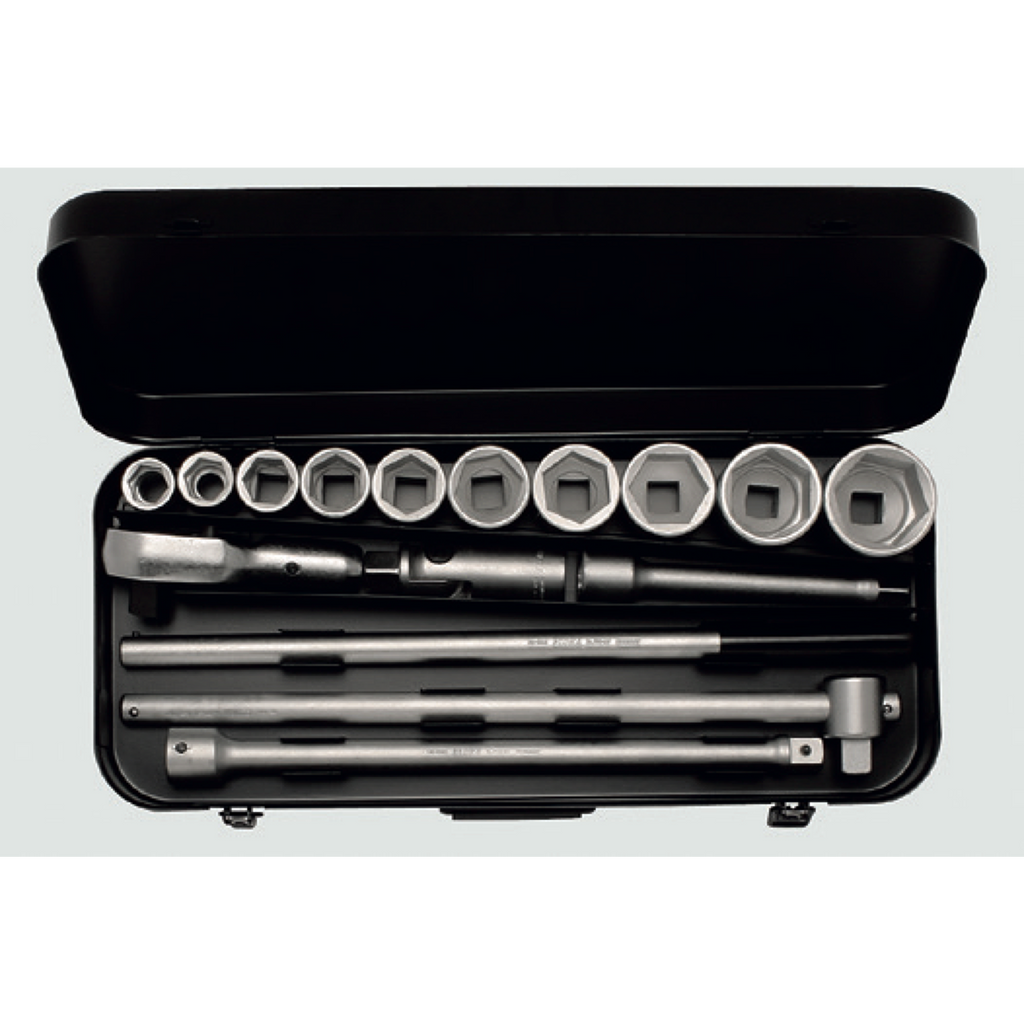 ELORA 771-S10 KM 3/4" HEXAGON SOCKET SET METRIC 16PCS