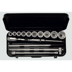 ELORA 771-S10 KM 3/4" HEXAGON SOCKET SET METRIC 16PCS
