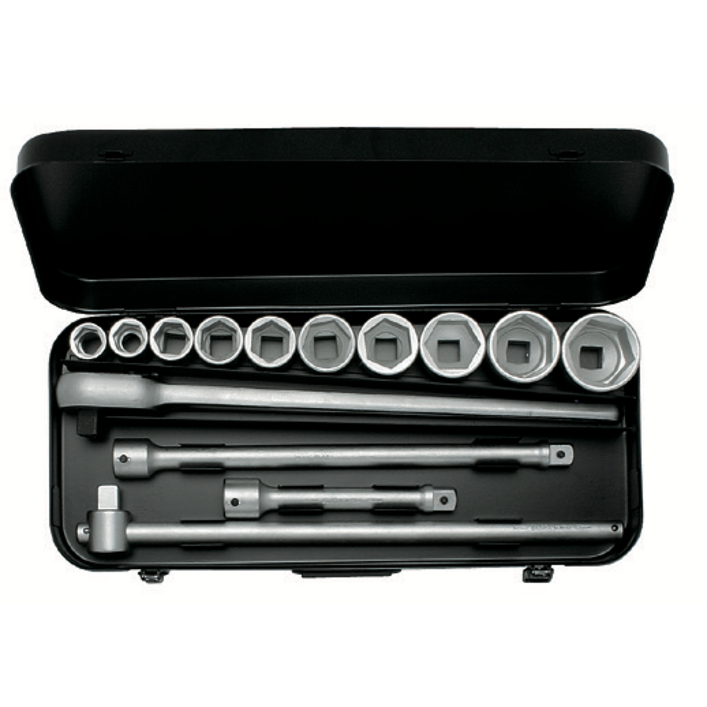 ELORA 771-S10 MZ 3/4" HEXAGON SOCKET SET METRIC 14 PCS