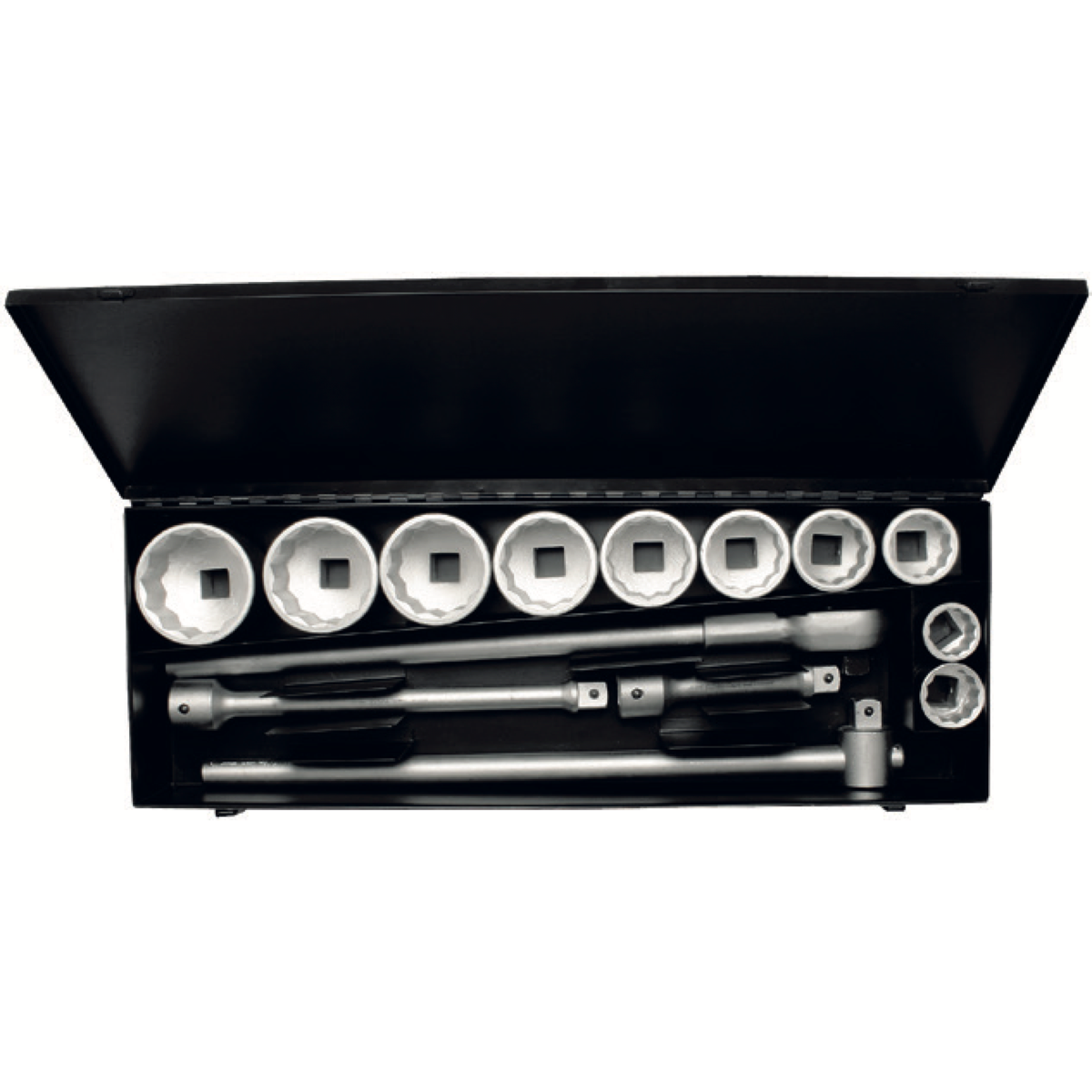 ELORA 780-10A 1" BI-HEXAGON SOCKET SET INCHES 14 PCS
