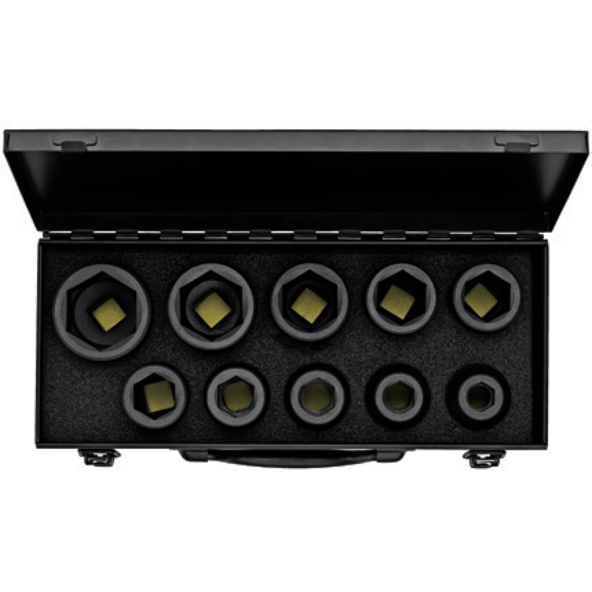 ELORA 791 S10A 3/4" IMPACT SOCKET SET HEXAGON INCHES