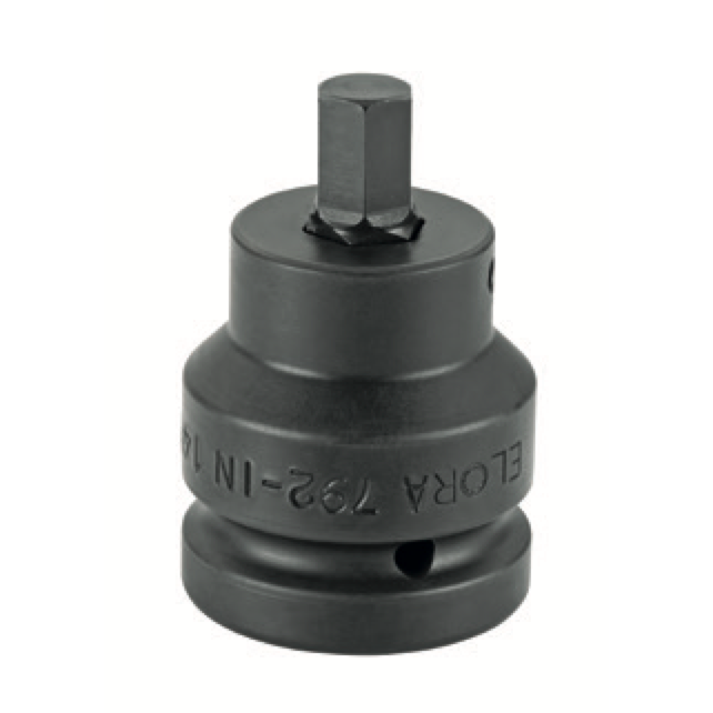 ELORA 792IN 1" IMPACT SOCKET HEXAGON METRIC