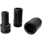 ELORA 792LT 1" IMPACT SOCKET EXTRA DEEP HEXAGON METRIC