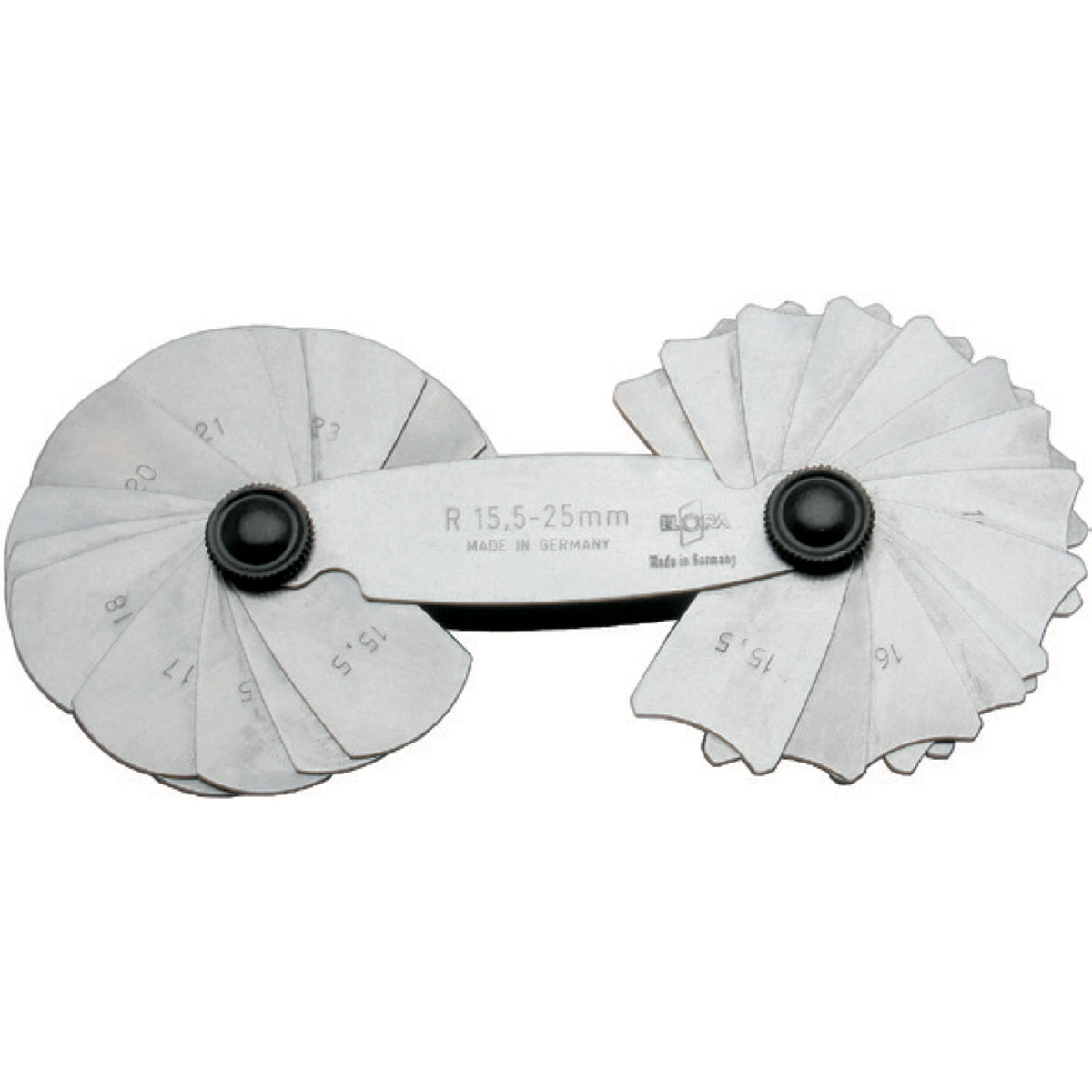 ELORA 8423 RADIUS GAUGE, CONCAVE AND CONVEX