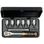ELORA 870-INAU 3/8" HEXAGON SOCKET SET INCHES