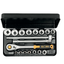 ELORA 870-JAU 3/8" HEXAGON SOCKET SET INCHES 15 PCS