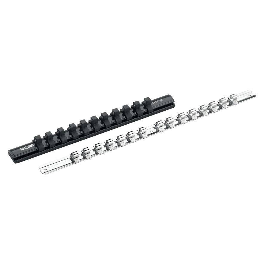 ELORA 870-KL 3/8" SOCKET RAIL 15 SHIFTABLE SOCKET CLIPS Main image