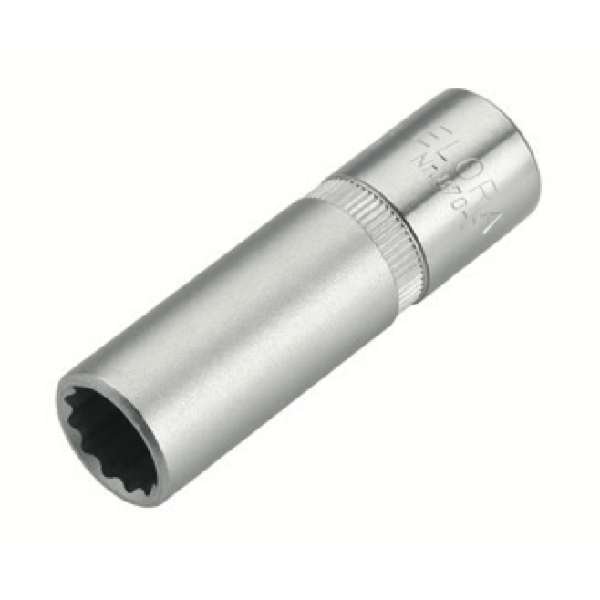 ELORA 870-T 3/8" BI-HEXAGON SOCKET EXTRA DEEP