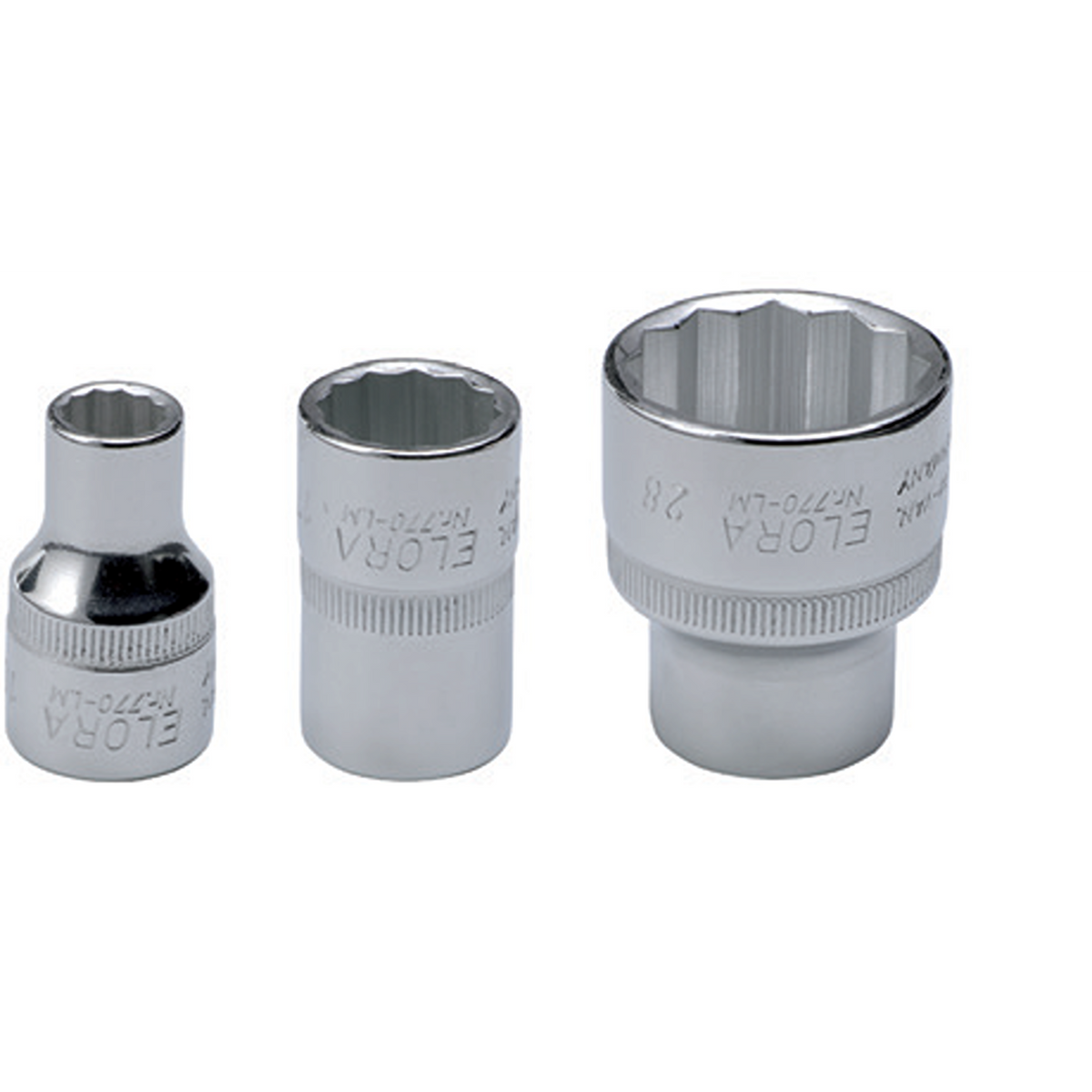 ELORA 870-W 3/8" BI-HEXAGON SOCKET INCHES Main image
