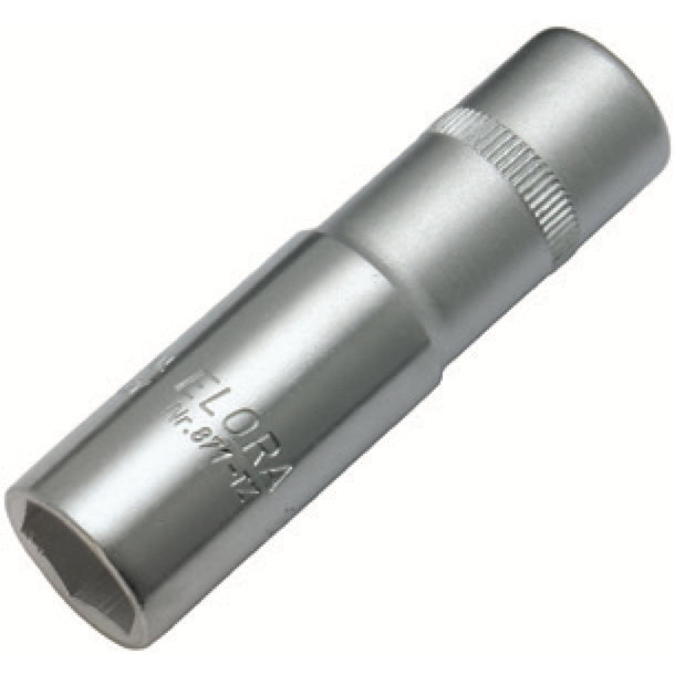 ELORA 871TZ SPARK PLUG SOCKET 3/8‘‘, HEXAGON