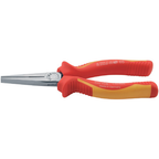 ELORA 920-165 VDE FLAT NOSE PLIER WITH HANDLE INSULATION