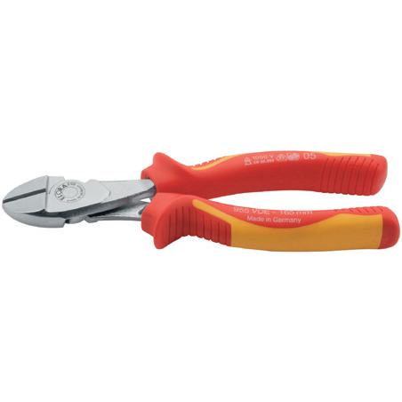 ELORA 955 VDE HEAVY DUTY SIDE CUTTER WITH HANDLE INSULATION