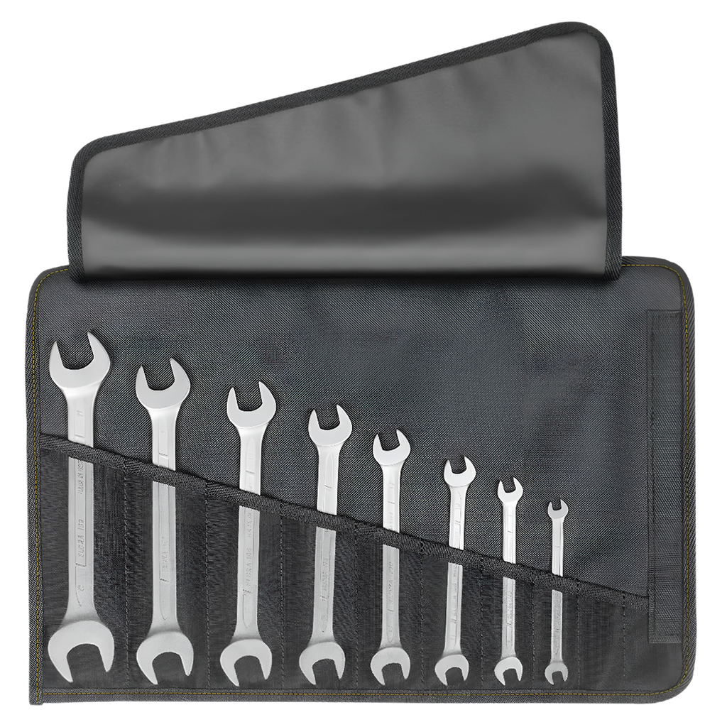 ELORA JUBI 100-S8 SPANNER SET ROLL UP BAG 8PCS