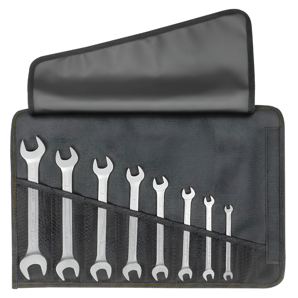 ELORA JUBI 100-S8 SPANNER SET ROLL UP BAG 8PCS