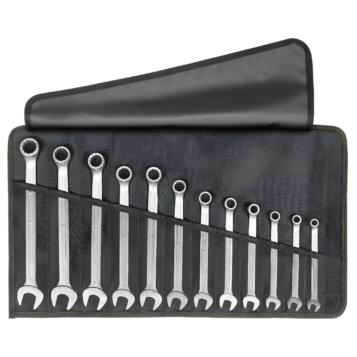 ELORA JUBI 205-S12 COMBINATION SPANNER SET ROLL UP BAG