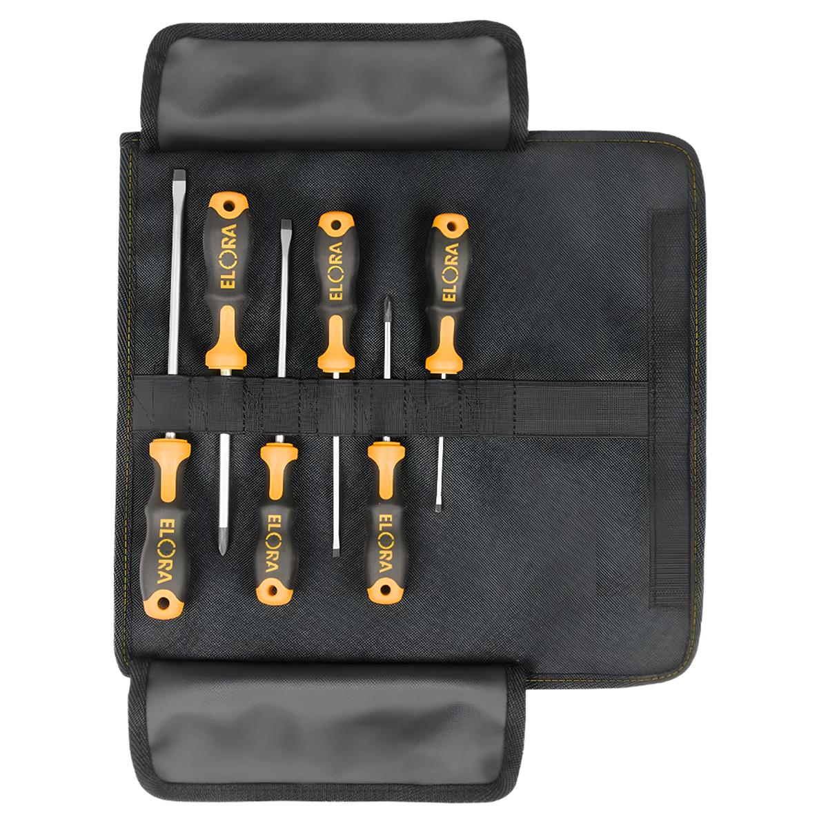 ELORA JUBI 500-S6 SCREWDRIVER SET ROLL UP BAG Main image