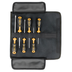 ELORA JUBI 500-S6 SCREWDRIVER SET ROLL UP BAG