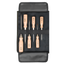ELORA JUBI 600-S6 SCREWDRIVER SET WOODEN HANDLE ROLL UP BAG