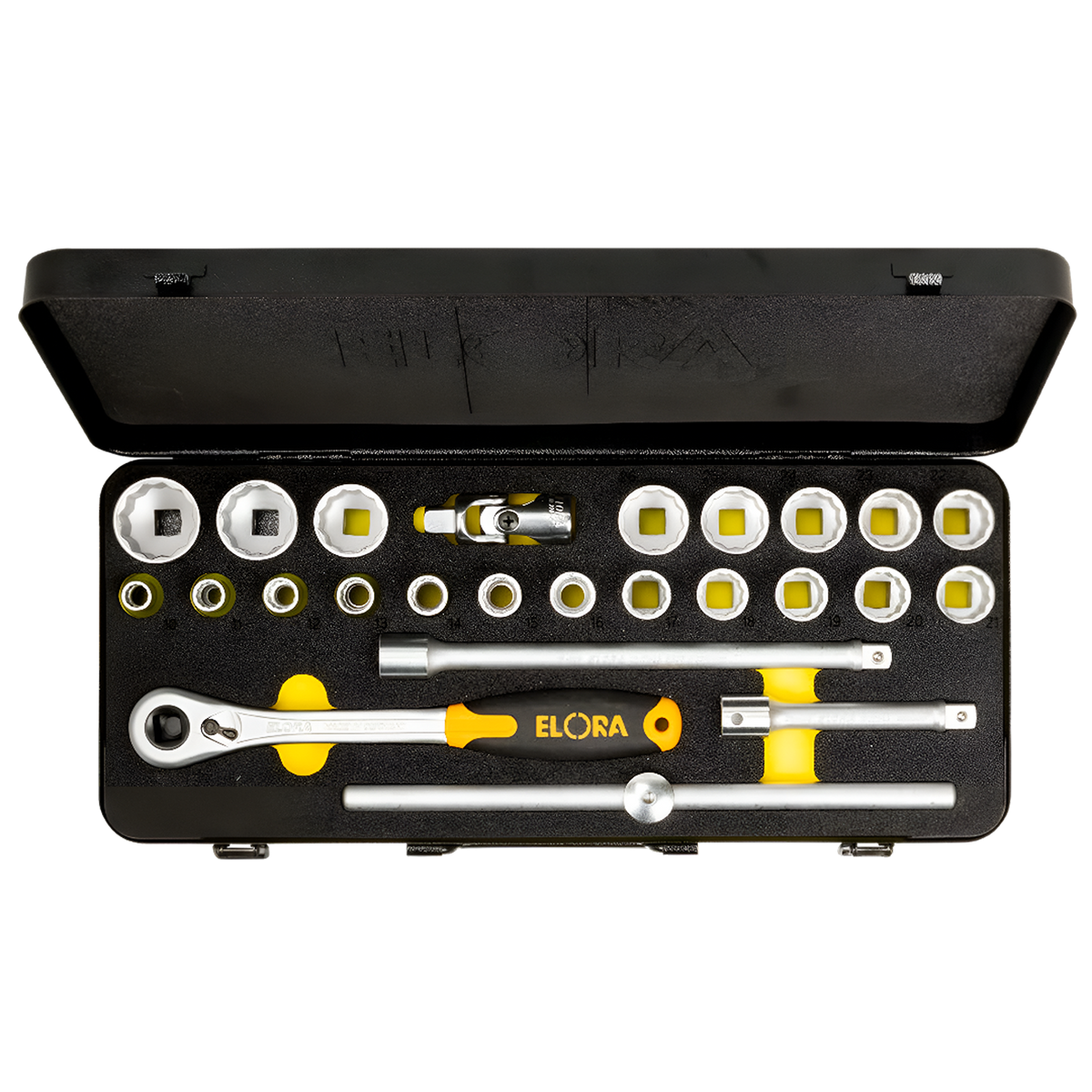 ELORA JUBI 771-OKLMU 1/2" SOCKET SET 10-32MM