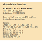 ELORA JUBI 771-OKLMU 1/2" SOCKET SET 10-32MM