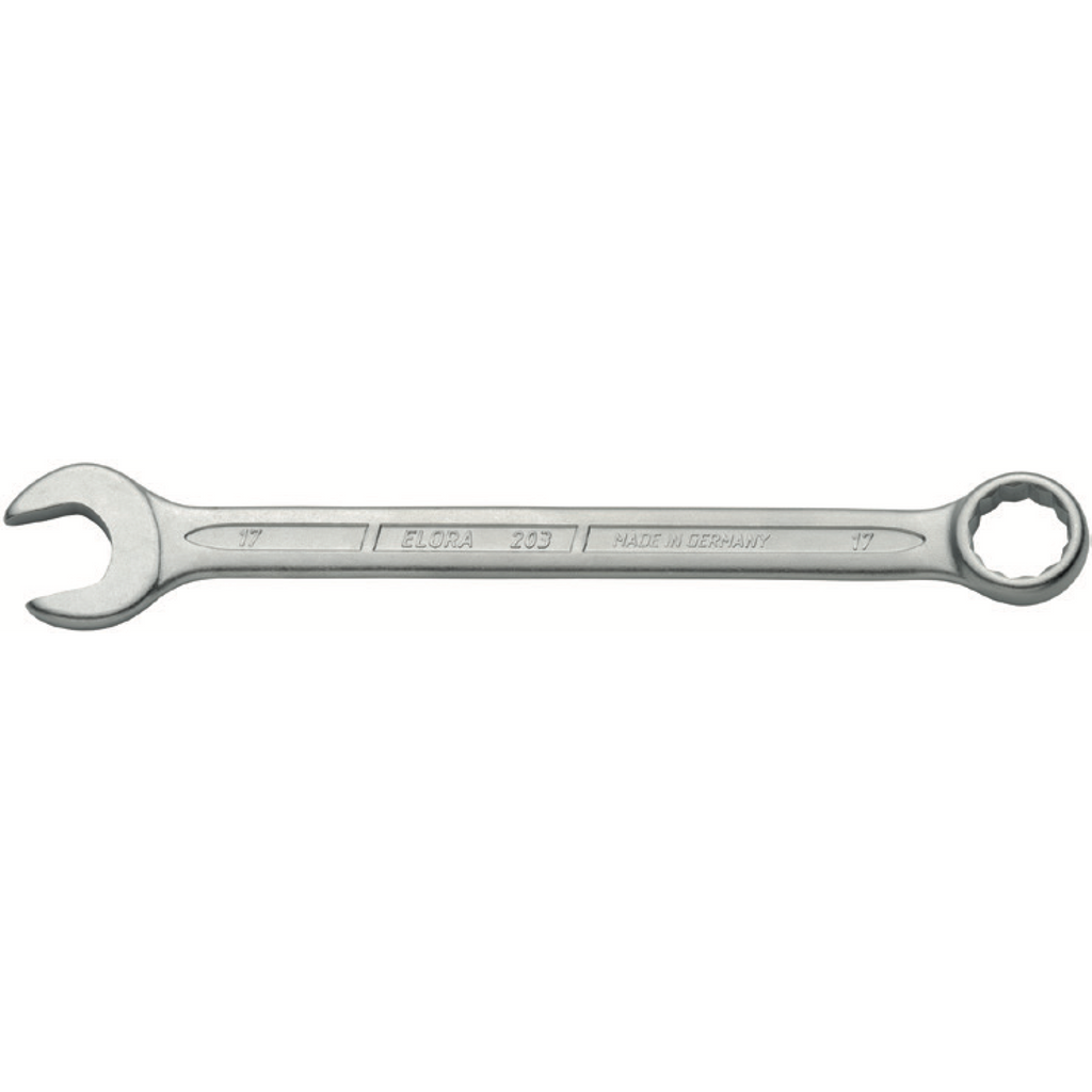 ELORA OMS-1 COMBINATION SPANNERS SET , CRANKED