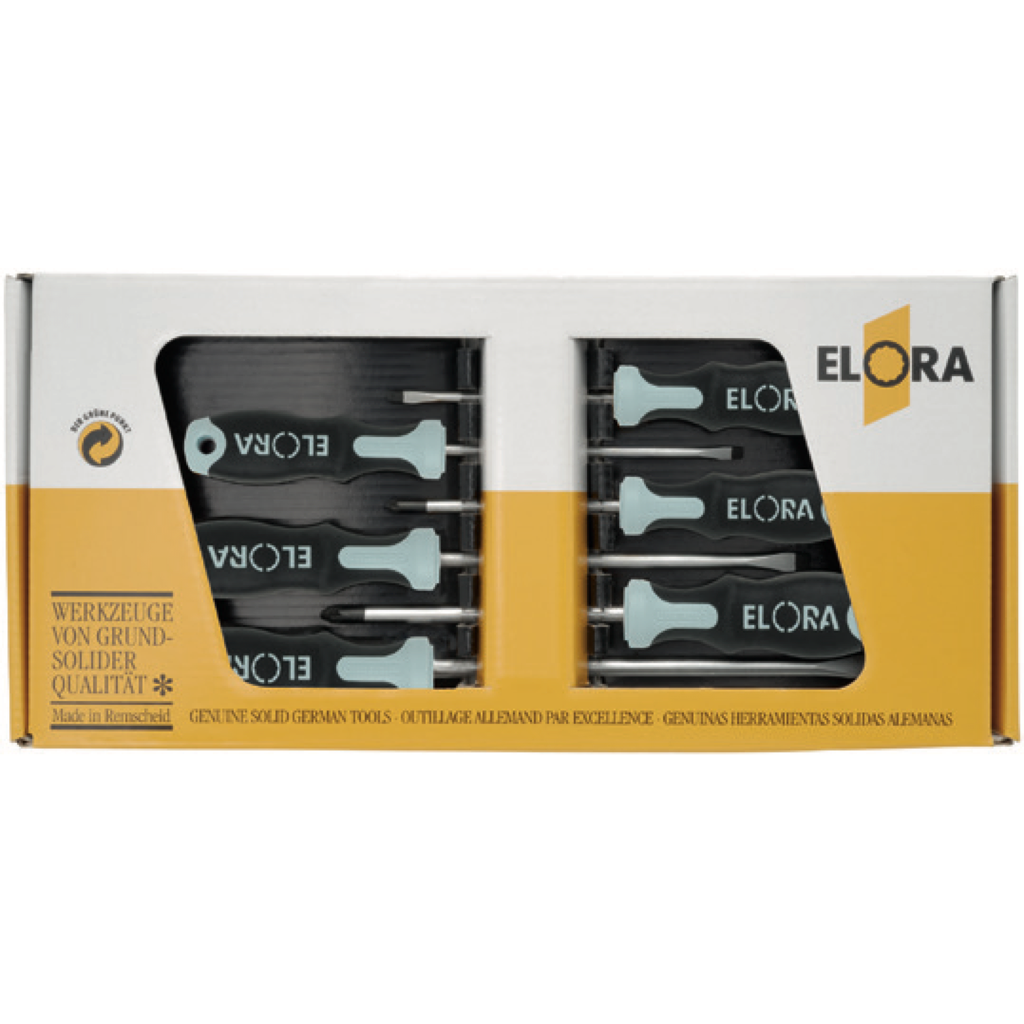 ELORA 583 S6K-ST SCREWDRIVER SET STAINLESS