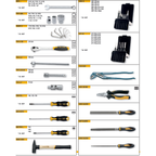 ELORA WS-1A 64 PCS INCHES TOOL ASSORTMENT