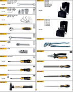 ELORA WS-1A 64 PCS INCHES TOOL ASSORTMENT