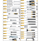 ELORA WS-3A 79 INCHES TOOL ASSORTMENT