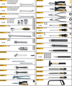 ELORA WS-3M 80 PCS METRIC TOOL ASSORTMENT