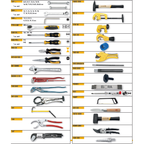 ELORA WS-8M 59 PCS METRIC PLUMBING TOOL SET
