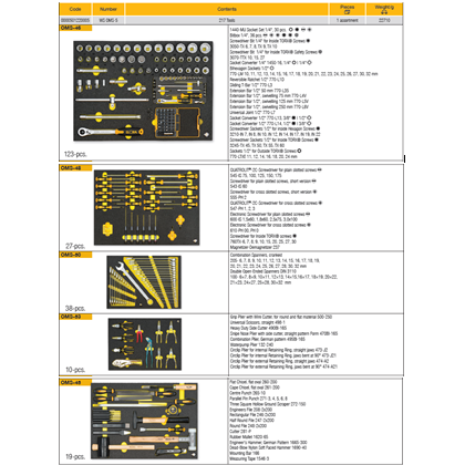 ELORA WS OMS-5 INDUSTRIAL TOOLS Main image