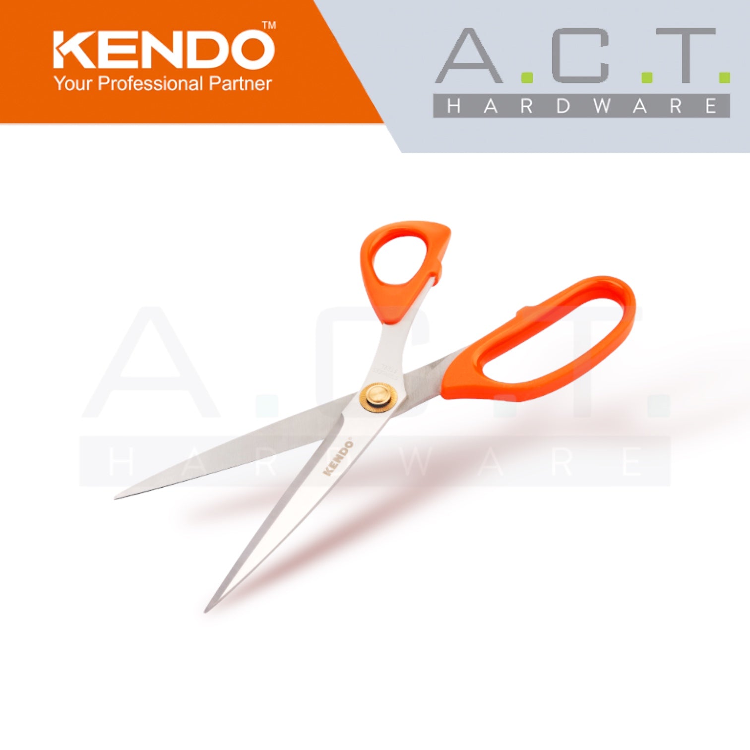 KENDO STAINLESS STEEL BLADE TAILORS' SCISSORS - 30733 Main image