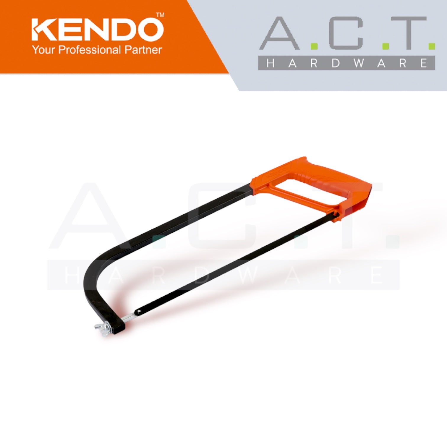 KENDO HACKSAW FRAME WITH CAST ALUMINIUM HANDLE - 30564 Main image