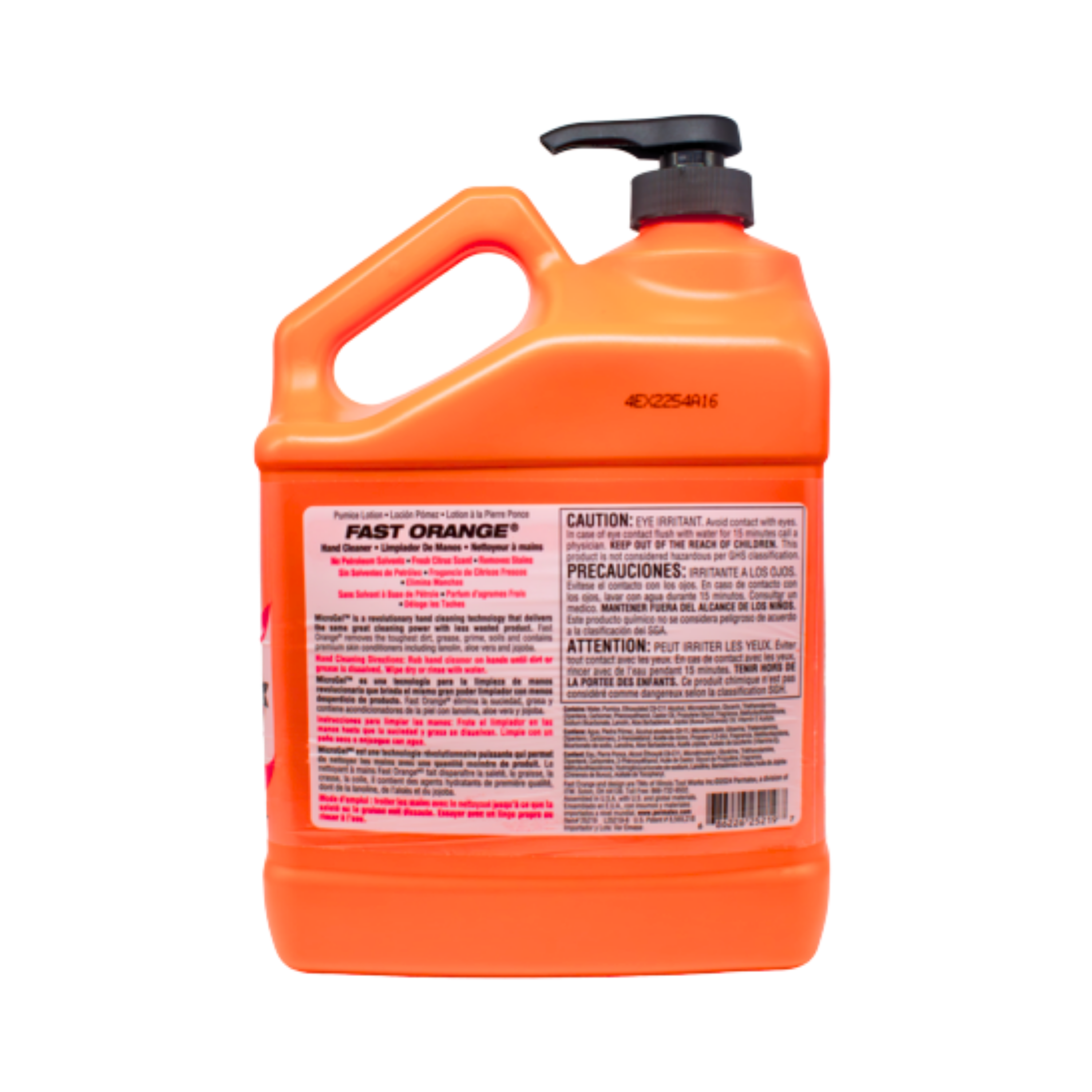 PERMATEX 25218, FAST ORANG HAND CLEANER 1 Gal