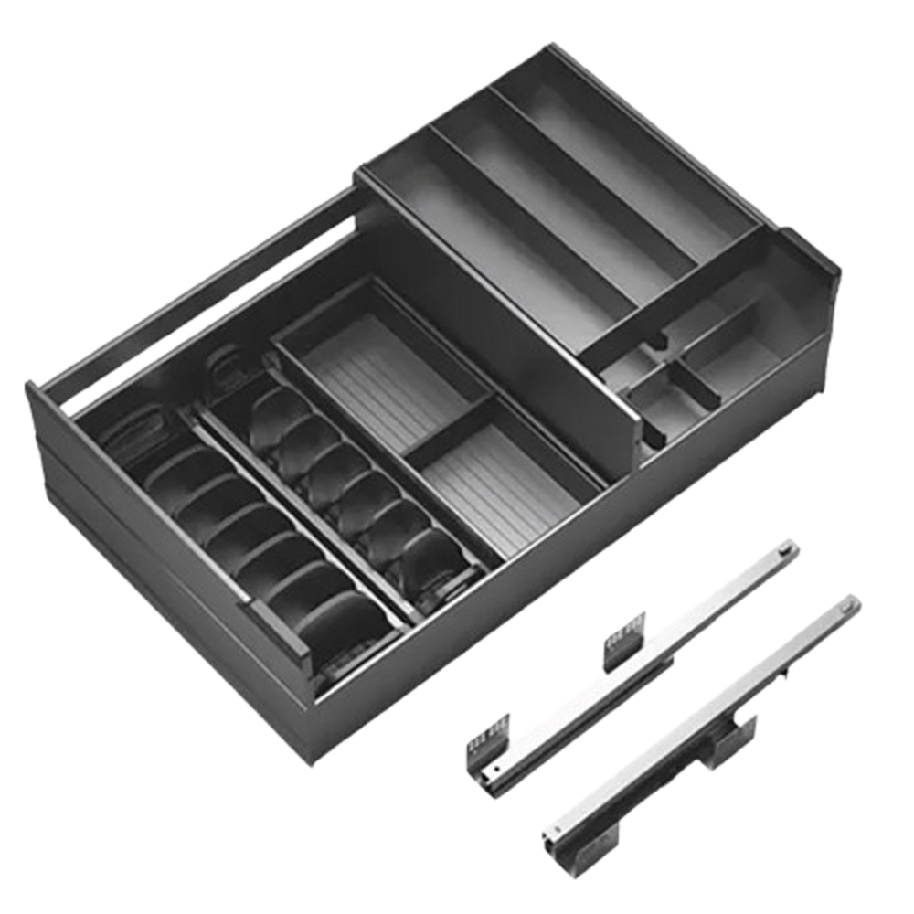 S.H Multifunctional Pull Out Basket With Soft Closing (H210Mm)